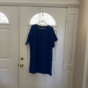 Royal blue 14W shift dress
